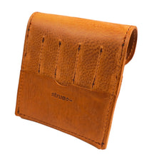 画像をギャラリービューアに読み込む, 【Kaweco_SM_ショートサイズ_13mm_5本蓋付き】STRUO | 万年筆 ペンケース 革 5本 カヴェコ スポーツ用 五本 5本差し 仕切り 1本ずつ 蓋付き イタリアンレザー AMAZONIA 小型 かわいい コンパクト ポケットペンケース おしゃれ 文具 ギフト