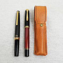 画像をギャラリービューアに読み込む, 【SMサイズ_13mm_1本蓋付き_m400】STRUO 万年筆 ペンケース 革 1本 ショートサイズ 一本用 イタリアンレザー 1本差し パイロット エリート ペリカン スーベレーン m400 m200 対応 おしゃれ コンパクト 入学 入社 転職祝い