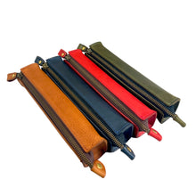 画像をギャラリービューアに読み込む, 【S-鉛筆サイズ210mm_8本】STRUO ボックス ペンケース 革 筆箱 スリム 国産レザー ベリータイプ 名入れ 箱型 コンパクト 細い シンプル おしゃれ ブランド 日本製 男性 女性 高校生 大学生 社会人 学生 大人 ハンドメイド ドログラペンケース ペントレー 9本 鉛筆が入る ペンケース えんぴつ 退職祝い 父の日