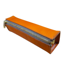 画像をギャラリービューアに読み込む, 【L-ペンサイズ190mm_15本】 STRUO ドログラ ペンケース 革 大容量 筆箱 栃木レザー 箱型 トレー式 おしゃれ 名入れ 入学祝い たくさん入る 高級感 日本製 ビジネス メンズ レディース 高校生 大学生 社会人 ギフト 自立 シンプル かわいい 学生 手作り シャープペンシル ボールペン ファスナー ジッパー BOX式 ボックスタイプ ペンポーチ