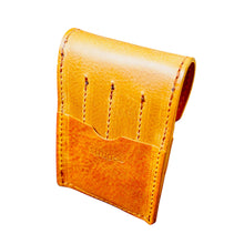 画像をギャラリービューアに読み込む, 【Kaweco_SM_ショートサイズ_13mm_4本蓋付き】STRUO | 万年筆 ペンケース 革 4本 カヴェコ スポーツ用 4本差し 仕切り 1本ずつ 蓋付き イタリアン レザー AMAZONIA 高級感 手作り 小型 コンパクト ポケットペンケース フラップ カベコ 胸ポケット 文房具 ギフト おすすめ