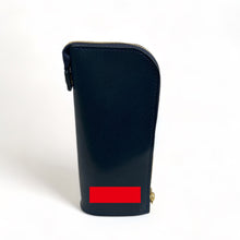 画像をギャラリービューアに読み込む, 【L-高さ192mm_15本_紺色】STRUO 立てるペンケース 革 ネイビー 大容量 筆箱 ブランド 栃木レザー 高級 スタンドペンケース おしゃれ 可愛い ビジネス メンズ レディース 高校生 大学生 社会人 大人 女性 女子 かわいい シンプル ブルー NAVY 濃紺 藍色