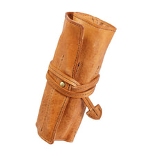 画像をギャラリービューアに読み込む, 【高さ180mm_7本】STRUO 万年筆 ペンケース 革 7本用 万年筆ケース 大容量 仕切り 1本ずつ 収納 ロールペンケース イタリアンレザー 太軸 パイロット カスタム845 中屋万年筆 シガーロング