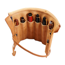 画像をギャラリービューアに読み込む, 【高さ180mm_7本】STRUO 万年筆 ペンケース 革 7本用 万年筆ケース 大容量 仕切り 1本ずつ 収納 ロールペンケース イタリアンレザー 太軸 パイロット カスタム845 中屋万年筆 シガーロング