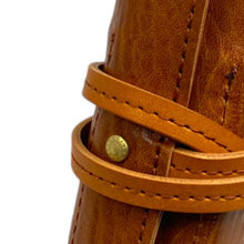 画像をギャラリービューアに読み込む, 【高さ180mm】STRUO | 万年筆 ケース 革 6本 ロール ペンケース 6本用 栃木レザー オイルバケッタ 植物タンニン鞣し 巻物 万年筆入れ ハンドメイド コンパクト 誕生日祝い 日本製 エイジング