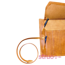 画像をギャラリービューアに読み込む, カートリッジの入る 万年筆 ロールペンケース STRUO