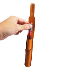 画像をギャラリービューアに読み込む, 【Mサイズ_1本蓋付き】STRUO 万年筆 ペンケース 1本 革 1本差し ペン差し ボールペン ケース 蓋付き Mサイズ 高級 イタリアンレザー amazonia ブランド シンプル ペリカン m800 モンブラン146 ル・グラン 対応 中軸 15mm 16mm パイロット カスタム 743 823 845 セーラー プロフィット21