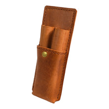 画像をギャラリービューアに読み込む, 【SM_ショートサイズ_13mm_middle-category_2本蓋無し】ペリカン スーベレーン m400 クラシック m200 万年筆 ペンケース 革 2本用 ブランド 2本差し 仕切り 蓋なし 高級 イタリアン レザー AMAZONIA 胸ポケット 二本差し m405 m205