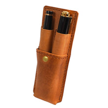 画像をギャラリービューアに読み込む, 【SM_ショートサイズ_13mm_middle-category_2本蓋無し】ペリカン スーベレーン m400 クラシック m200 万年筆 ペンケース 革 2本用 ブランド 2本差し 仕切り 蓋なし 高級 イタリアン レザー AMAZONIA 胸ポケット 二本差し m405 m205