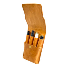 画像をギャラリービューアに読み込む, 【MSサイズ_14mm_4本蓋付き】STRUO | 万年筆 ケース 革 4本用 ペンケース ブランド 4本差し 仕切り 1本ずつ ペリカン スーベレーンM600 イタリアンレザー AMAZONIA ショートサイズ 胸ポケット pilot パイロット カスタムヘリテイジ92 kawecoカヴェコ スチューデント