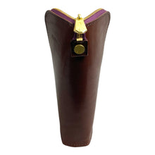 画像をギャラリービューアに読み込む, 【M-高さ170mm_12本】STRUO | 立てる ペンケース 革 大容量 名入れ コンパクト スタンドペンケース 栃木レザー 筆箱 ブランド おしゃれ シンプル 高級 メンズ レディース 学生 ビジネス 立つペンケース 自立 女性 ギフト ボールペン シャープペンシンプル ショートサイズ