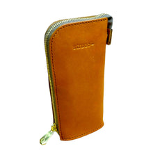 画像をギャラリービューアに読み込む, 【L-高さ170mm_15本】STRUO | 立てるペンケース 革 スタンドペンケース 筆箱 おしゃれ 大人 立つ ペンケース 大容量 高級 栃木レザー ヌメ革 入学祝い ビジネス メンズ レディース 社会人 大学生 名入れ ギフト 自立 ペン立て 縦型 ショートサイズ コンパクト シンプル