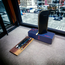 画像をギャラリービューアに読み込む, 【L-高さ192mm_15本_黒色】STRUO 立てるペンケース 革 ブラック 黒 BLACK 大容量 筆箱 ブランド 栃木レザー 高級 立つ スタンドペンケース おしゃれ 可愛い ビジネス メンズ レディース 中学生 高校生 大学生 社会人 大人 男性 女性 男子 女子 かわいい シンプル ミニマリスト クロ