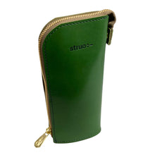 画像をギャラリービューアに読み込む, 【L-高さ192mm_15本】STRUO 立てるペンケース 革 大容量 筆箱 ブランド 栃木レザー 高級 スタンドペンケース おしゃれ 立つ ペンケース 名入れ Lサイズ ヌメ革 ご入学祝い 就職祝い ビジネスメンズ レディース 中学生 高校生 大学生 受験 入試 文房具 ギフト 自立 ペン立て 縦型 シンプル かわいい おすすめ えんぴつ センター試験 共通テスト