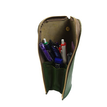 画像をギャラリービューアに読み込む, 【L-高さ192mm_15本】STRUO 立てるペンケース 革 大容量 筆箱 ブランド 栃木レザー 高級 スタンドペンケース おしゃれ 立つ ペンケース 名入れ Lサイズ ヌメ革 ご入学祝い 就職祝い ビジネスメンズ レディース 中学生 高校生 大学生 受験 入試 文房具 ギフト 自立 ペン立て 縦型 シンプル かわいい おすすめ えんぴつ センター試験 共通テスト