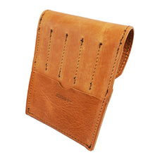 画像をギャラリービューアに読み込む, 【Mサイズ_15mm_5本蓋付き】STRUO | 万年筆 ペンケース 革 5本用 万年筆ケース 蓋付き 5本差しイタリアンレザー モンブラン マイスターシュテュック146 ペリカン スーベレーンm800 アマゾニア
