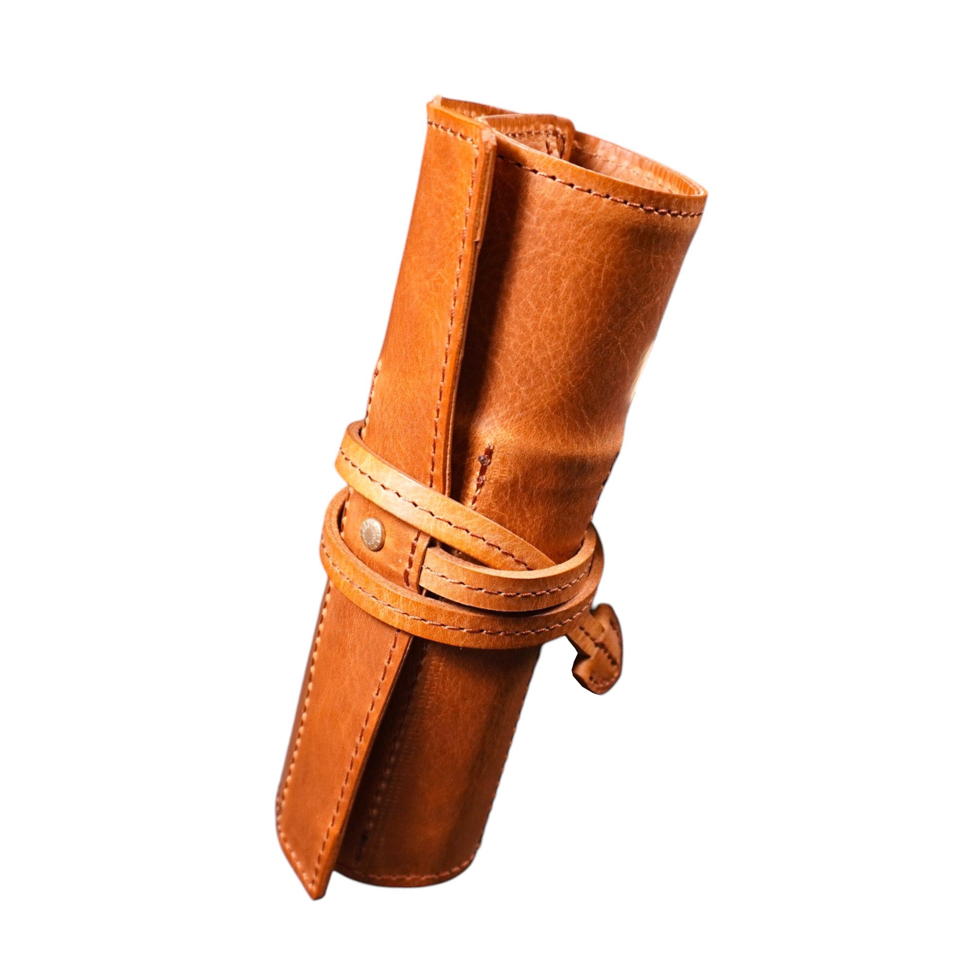 MAGGIORE マッジョーレ ペンケース ロールタイプ 6本用 ボルドー 高さ