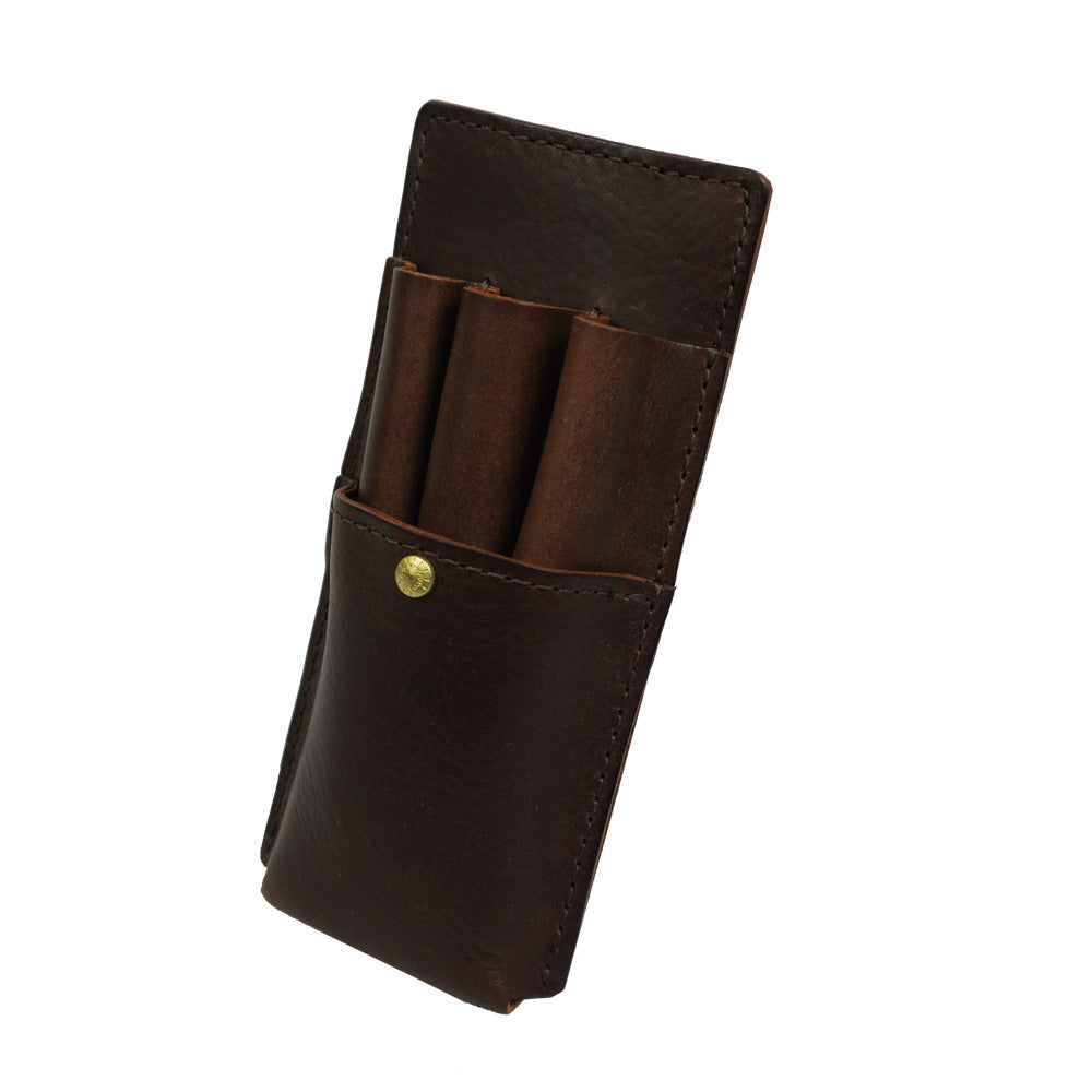 モンブラン モーツァルト用 3本差し レザーペンケース モンブラン モーツァルト用 3本差し レザーペンケース